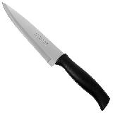 Нож кухонный 17,5см черный ATHUS, ручка пласт.